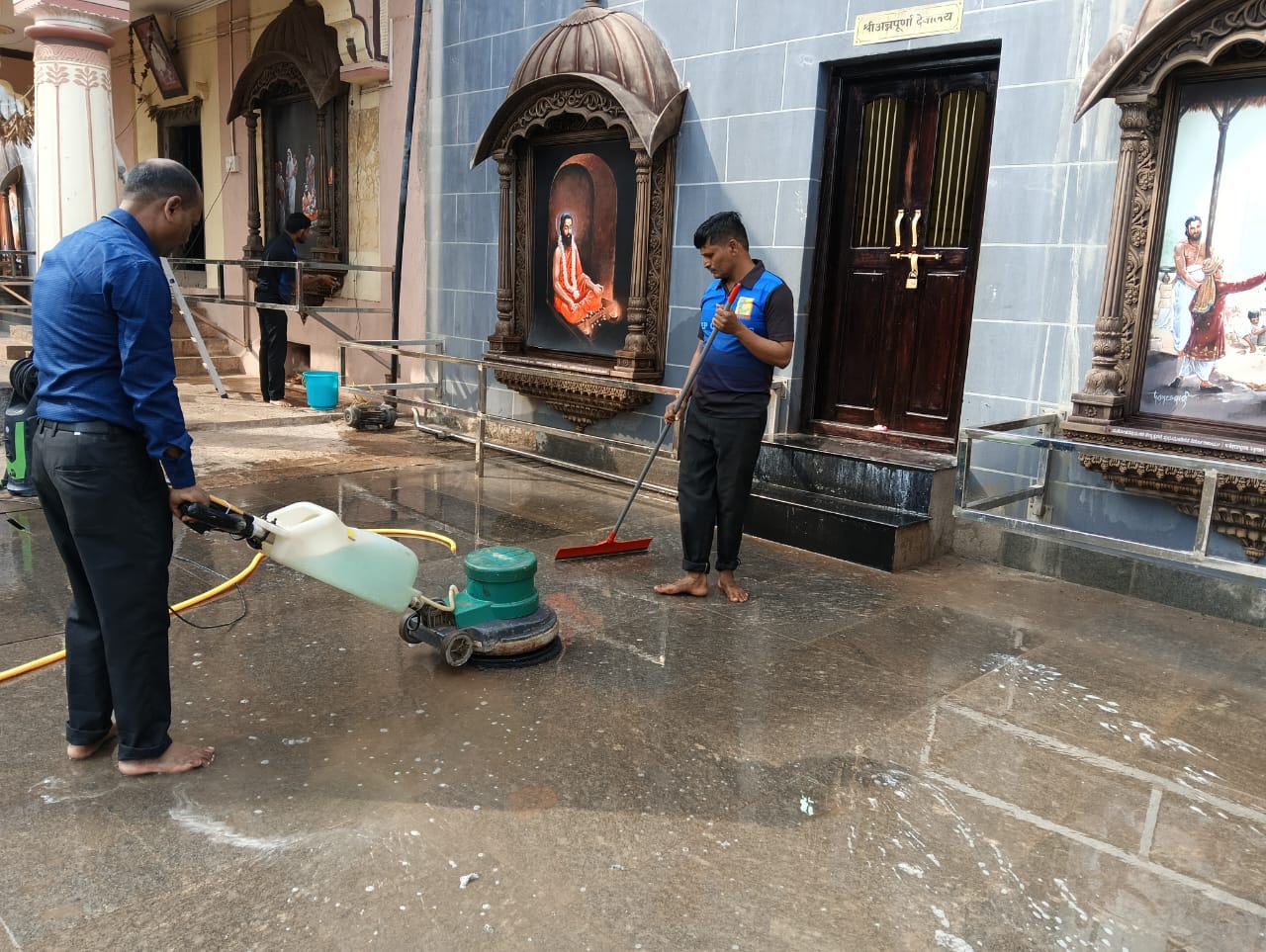 Professional Temple Cleaning